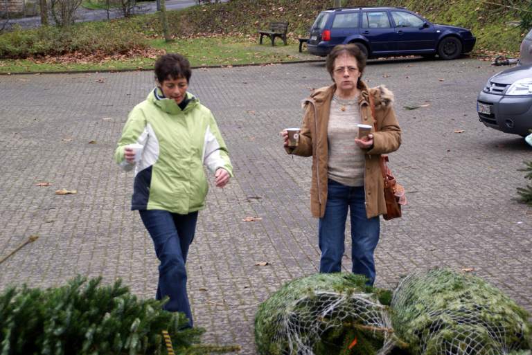 Weihnachtsbaumverkauf 2008 Bild Nr.014